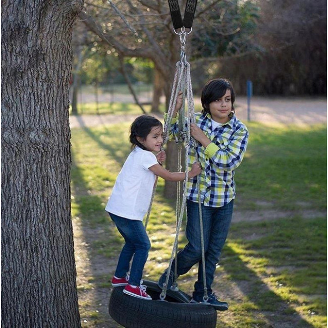 Набір для кріплення гамака / качелі Trizand навантаження до 150 кг довжина строп 152 см (23597)