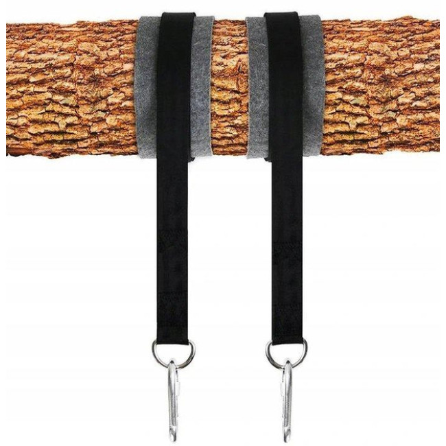 Набір для кріплення гамака / качелі Trizand навантаження до 150 кг довжина строп 152 см (23597)