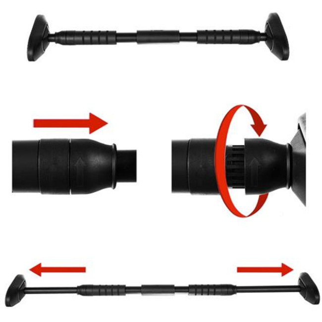 Регульований сталевий подовжувач для підтягувань і вправ Trizand 24784/n