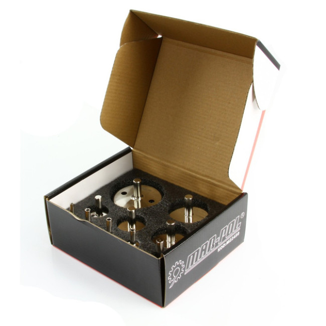 Набір корончастих свердл з алмазним напиленням 6-68мм 10шт. Мар Пол M22450/n