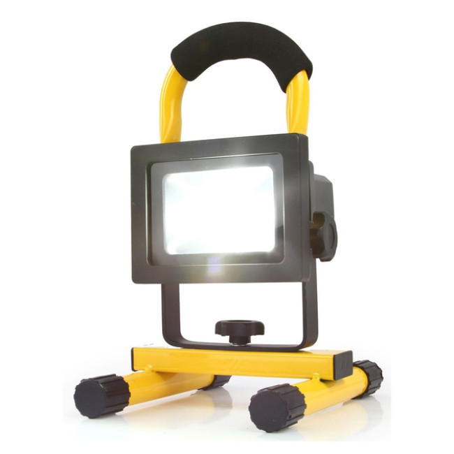Світлодіодний прожектор Mar-Pol M82734 50Вт 6000К IP65 2400 лм Чорно-жовтий