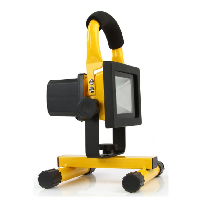 Світлодіодний прожектор Mar-Pol M82734 50Вт 6000К IP65 2400 лм Чорно-жовтий