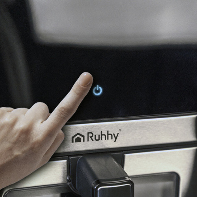 Аерофритюрниця на 8 л Руххі 25512 з антипригарним покриттям без масла + безкоштовні рецепти