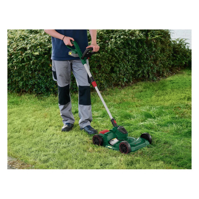 Комбінована косарка Parkside PAMT 20-Li A1 Газонокосарка Акумуляторний тример Газонокосарка 3в1