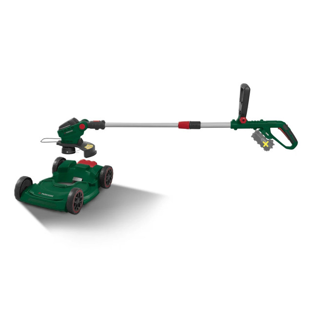 Комбінована косарка Parkside PAMT 20-Li A1 Газонокосарка Акумуляторний тример Газонокосарка 3в1