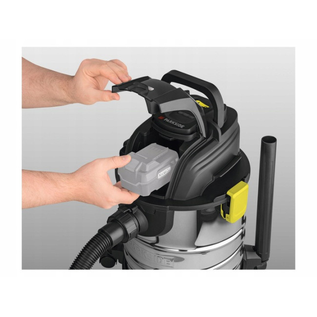 Акумуляторний пилосос сухого та вологого прибирання PARKSIDE PWDA 20-Li C3