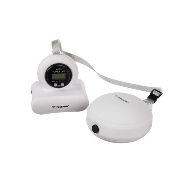 Хула-хуп з масажними накладками + утяжелитель, обруч для схуднення зі лічильником Trizand 25254 Польща