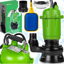 Дренажный насос для грязной и чистой воды 570Вт 18000л/ч MalTec (Польша)