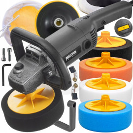 Полировочная машинка 2600Вт + 4 губки Majster Polska (Польша)