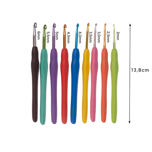 Набір для в'язання гачком из 58 предметов Maaleo 25692/n