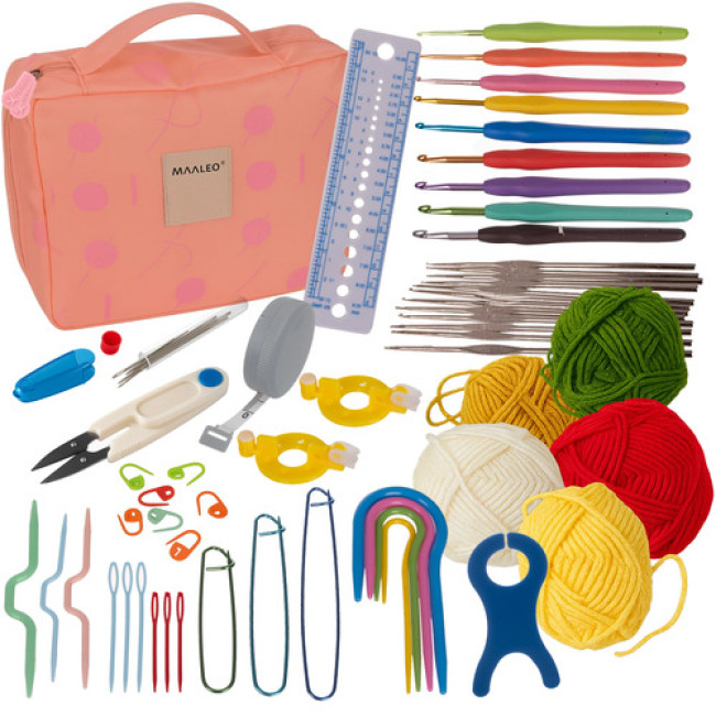 Набір для в'язання гачком из 58 предметов Maaleo 25692/n