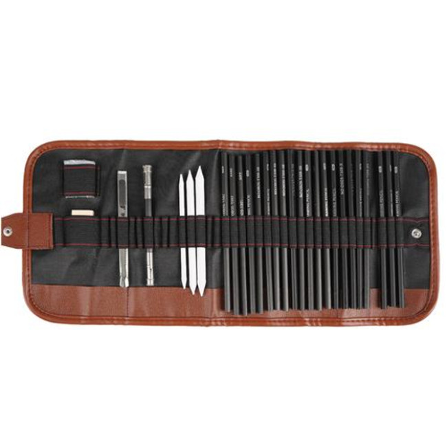 Набір олівців для ескізів 29шт Maaleo 26134