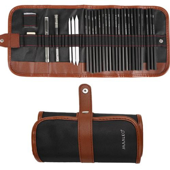 Набір олівців для ескізів 29шт Maaleo 26134