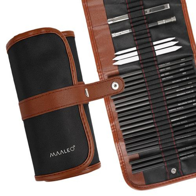 Набір олівців для ескізів 29шт Maaleo 26134