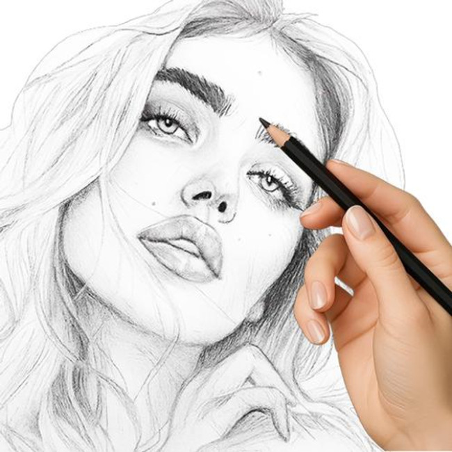 Набір олівців для ескізів 29шт Maaleo 26134