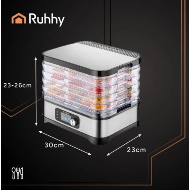 Універсальна сушка RUHHY для фруктів, ягід, зелені, грибів і овочів