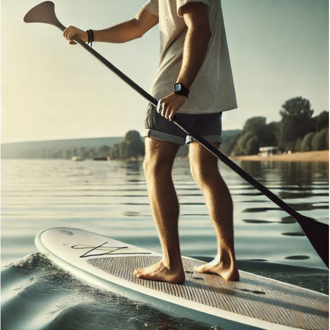 Складане весло для дошки SUP і байдарки Trizand 2в1 регульоване 163 - 229 см 4-секційне (25261)