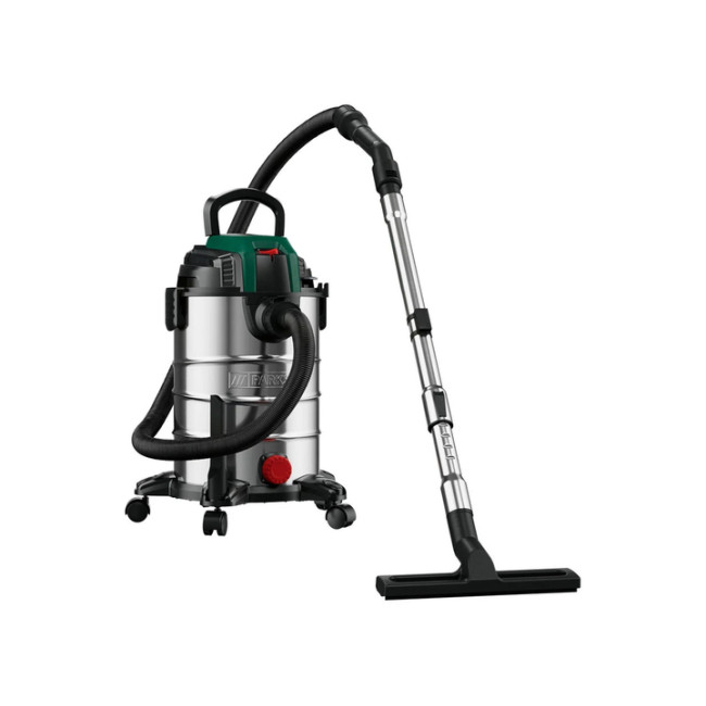 Пылесос промышленный для сухой и влажной уборки Parkside с набором насадок 25 л 1400 Вт (PWD 25 C4)