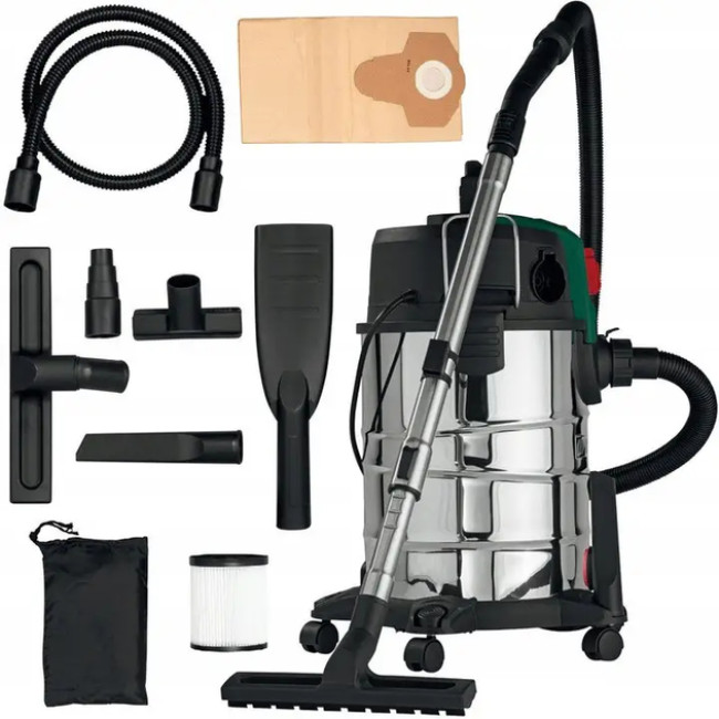 Промышленний пилосос Parkside PWD 30 C1 30L 1500 Вт Німеччина