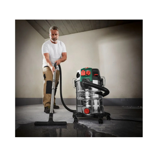 Промышленний пилосос Parkside PWD 30 C1 30L 1500 Вт Німеччина