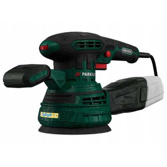 Шліфувальна машина Parkside PEXS 300 C3 ексцентрикова, 300 Вт, 125 мм