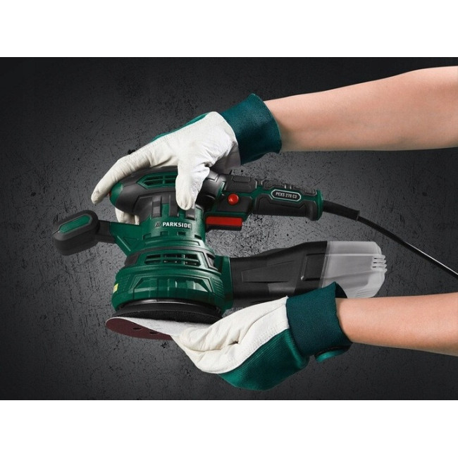 Шліфувальна машина Parkside PEXS 300 C3 ексцентрикова, 300 Вт, 125 мм