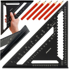 Плотницький угольник 30х30 см Bigstreen 25874/n