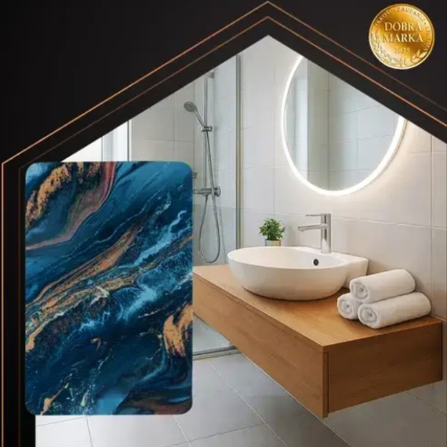 Килимок для ванної кімнати RUHHY 25958 антискользящий быстросохнущий