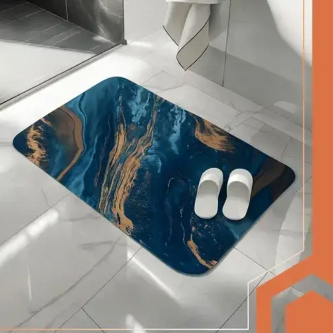 Килимок для ванної кімнати RUHHY 25958 антискользящий быстросохнущий