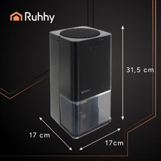 Осушувач повітря чорний Ruhhy 26494