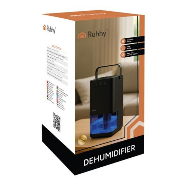 Осушувач повітря чорний Ruhhy 26494