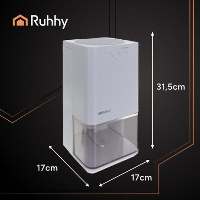 Осушувач повітря білий Ruhhy 26495/n