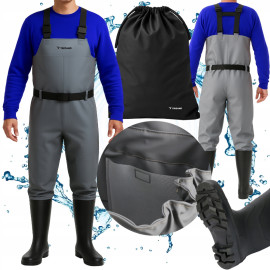 Заброды рыбацкие 42 + подтяжки Trizand (Польша)