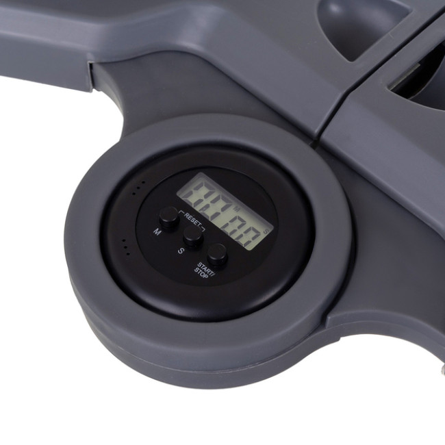 Багатофункціональна Dоска для пілатеса та йоги Trizand складна зі лічильником і еластичними ременями (26343)