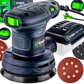Шлифмашина эксцентриковая Wuber 350Вт 125мм (Польша)