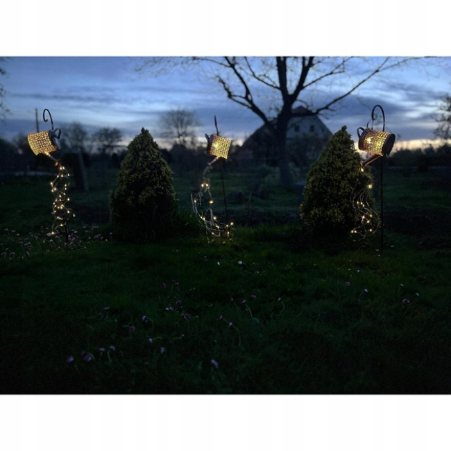 Сонячний садовий світильник - лійка Gardlov на сонячній батареї (23846)