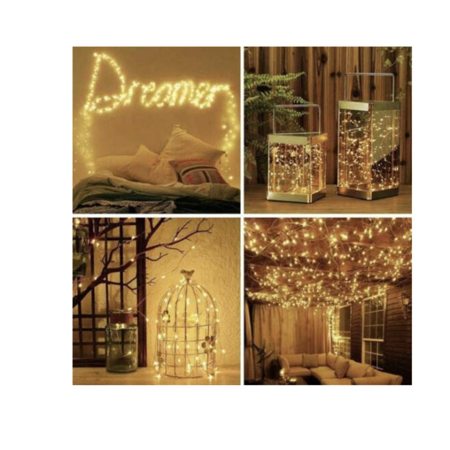 Сонячна гірлянда 15м IP44 Gardlov Елегантне Декоративне Освітлення