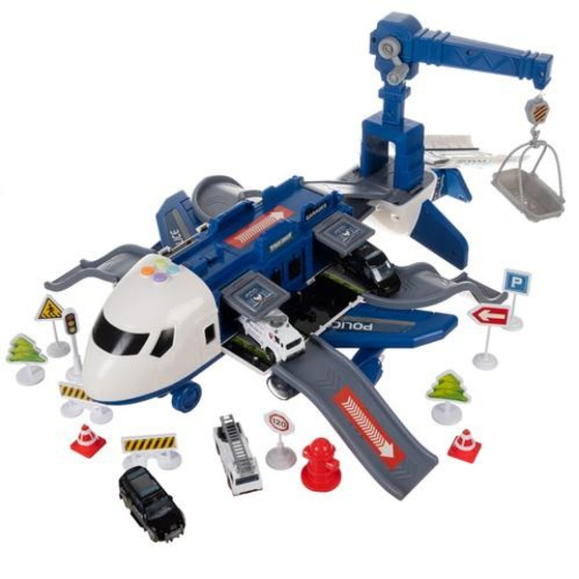 Іграшковий полісейський літак, парковка 26680/n