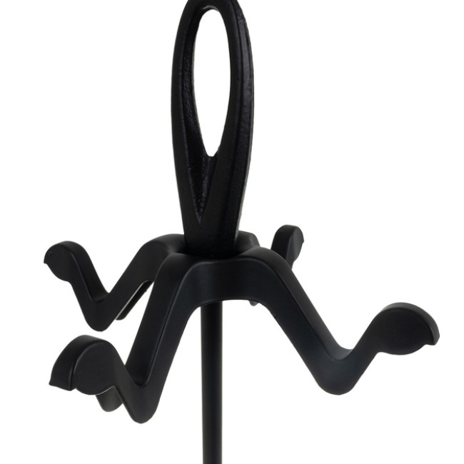 Камінний набір в стилі ретро Kaminer 5 предметів Чорний (25969)