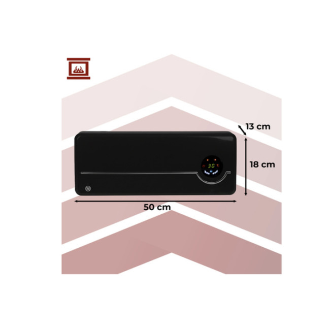 Обогреватель воздушная завеса Airo Kaminer с WiFi + пульт дистанционного управления 26388