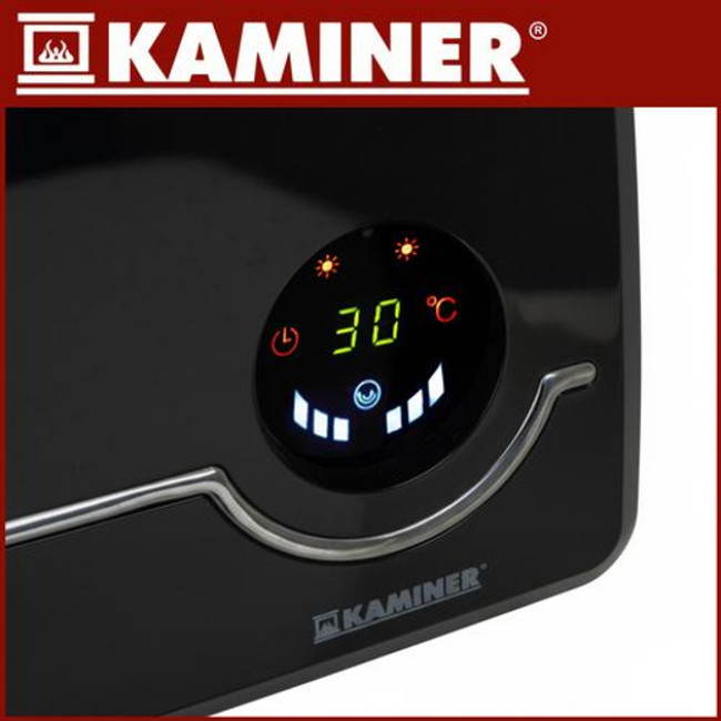 Обогреватель воздушная завеса Airo Kaminer с WiFi + пульт дистанционного управления 26388