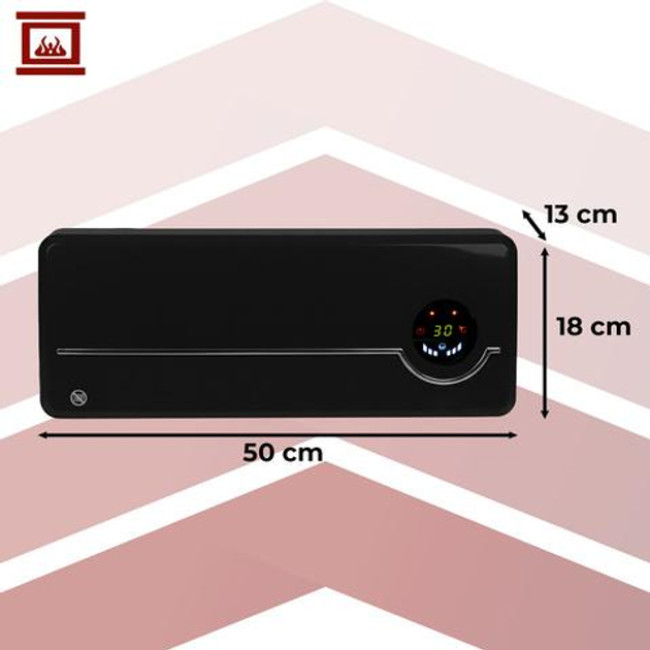 Обогреватель воздушная завеса Airo Kaminer с WiFi + пульт дистанционного управления 26388