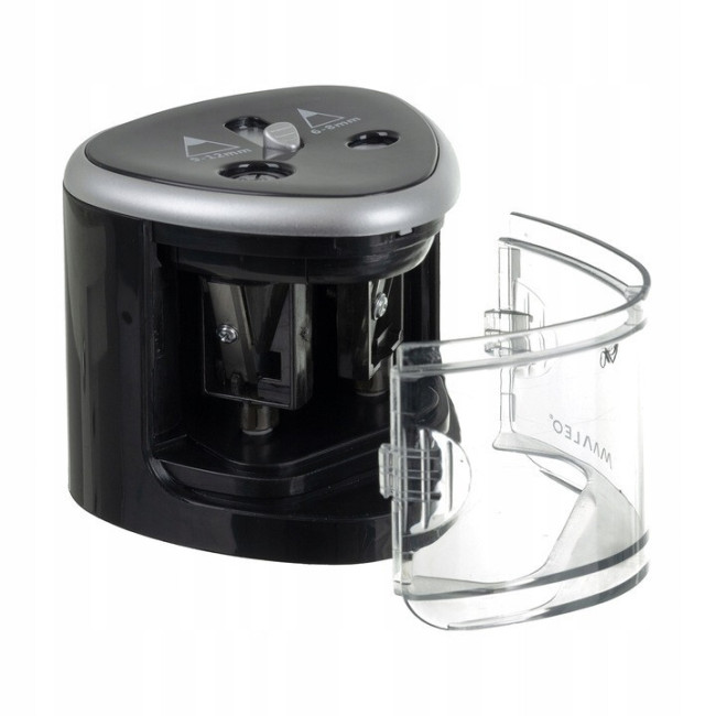 Електрична точилка Maaleo 26046 подвійна, 2 отвори, змінні леза