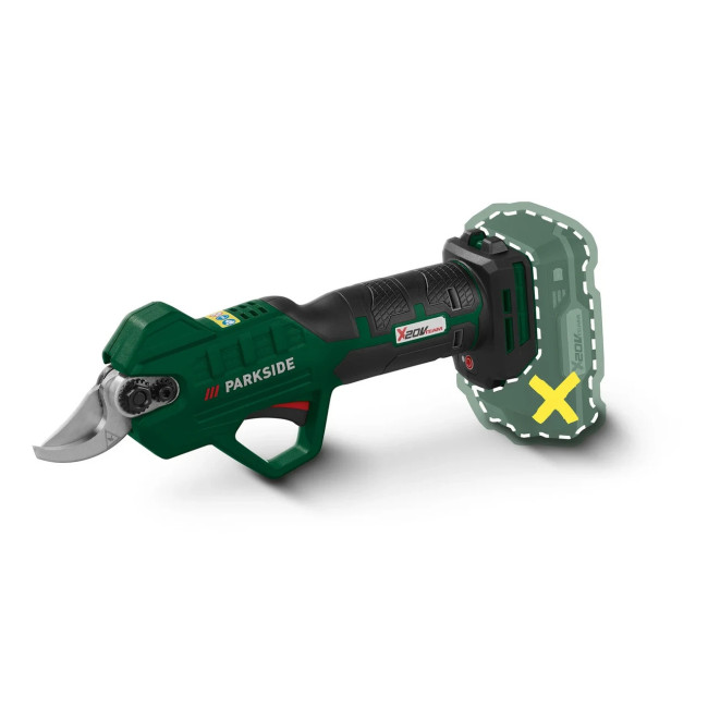 Акумуляторний секатор Parkside PAAS 20-li B1 Сучкоріз акумуляторний Веткоріз на акумуляторі