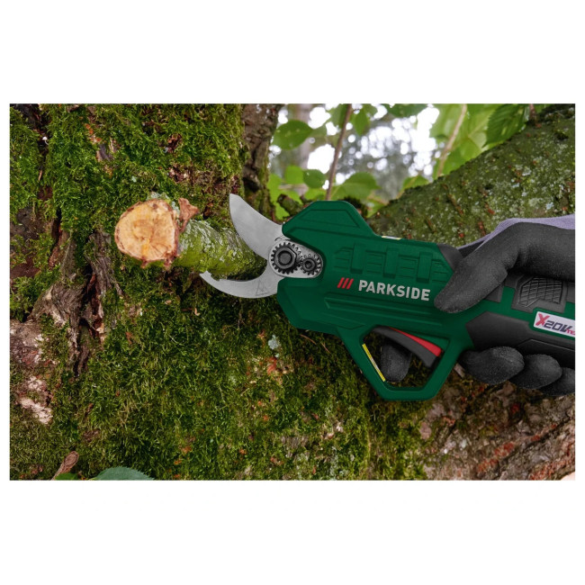 Акумуляторний секатор Parkside PAAS 20-li B1 Сучкоріз акумуляторний Веткоріз на акумуляторі