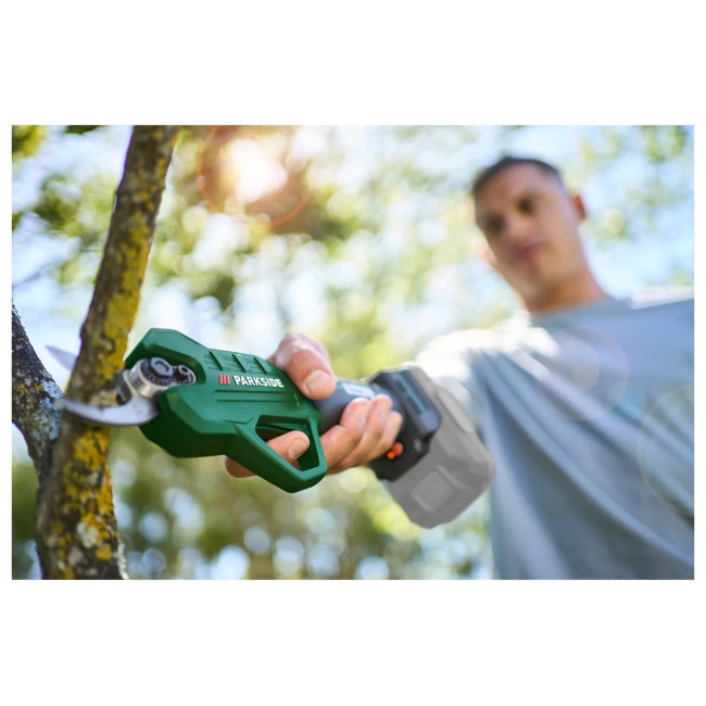 Акумуляторний секатор Parkside PAAS 20-li B1 Сучкоріз акумуляторний Веткоріз на акумуляторі