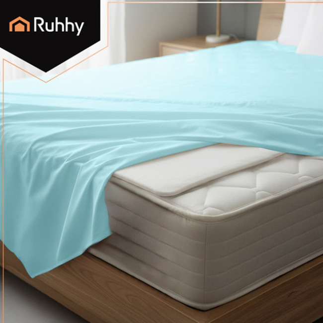 Електропростинь з підігрівом Ruhhy 26201 White електричне підкладочне покривало потужністю 65 Вт, 3 режими, 150 х 80 см