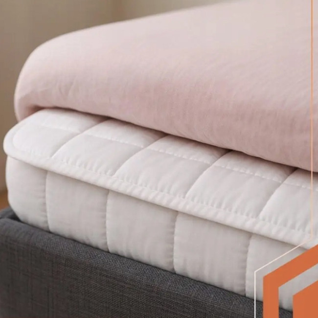 Електропростинь з підігрівом Ruhhy 26223 електричний двоспальний наматрацник 140 Вт 2 зони з таймером 203x152 см