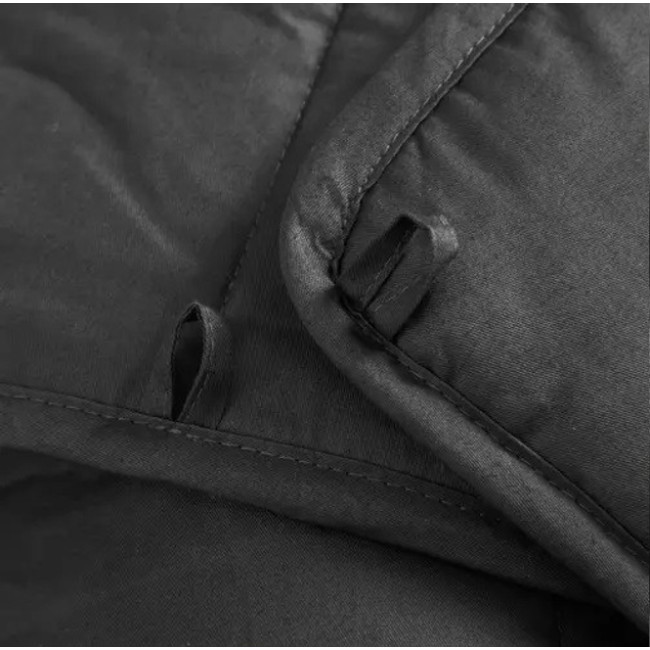 Одеяло утяжеленное гравитационное успокаивающее 10 кг Ruhhy 200 x 220 см Сіре (24427)