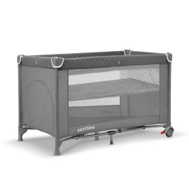 Дитяча кроватка-манеж Sesttino Lia плюс Grey
